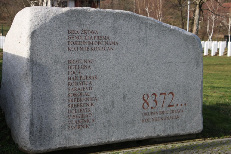 De Sarajevo: Visite d'étude sur le génocide de Srebrenica