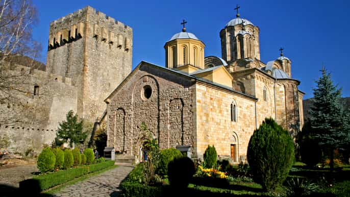 from belgrade medieval monasteries and resava cave tour