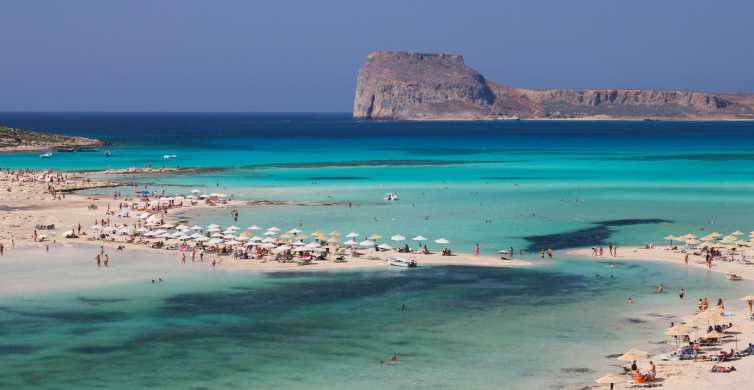 From Chania Areas Gramvousa Island Day Trip and Balos Beach GetYourGuide