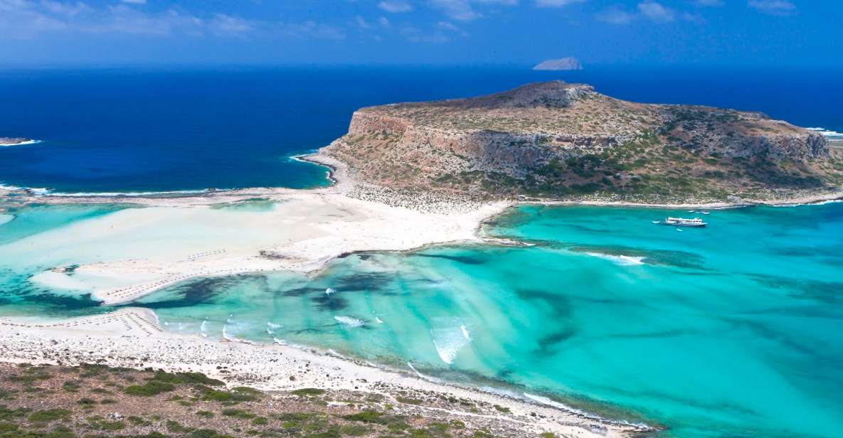 Ab Rethymno: Tagestour zur Insel Gramvousa & Bucht von Balos