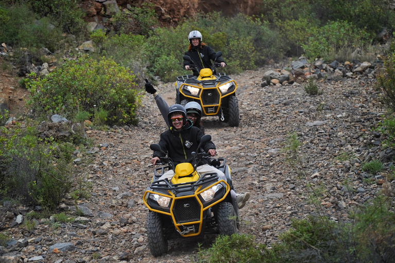 Tenerife : excursion en quad au coucher du soleil dans le parc national du Teide2 personnes sur 1 quad (double)