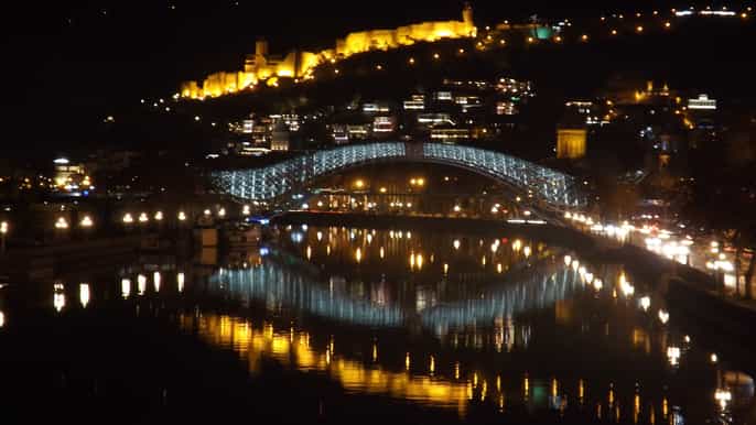 tiflis walking night tour durch die altstadt