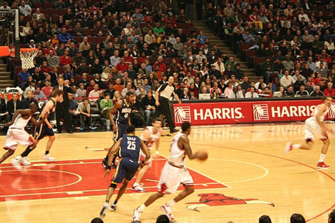 Chicago: Chicago Bulls Basketball Game Ticket Lower Baseline