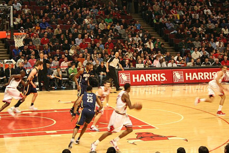 Chicago: Chicago Bulls Basketball Game Ticket Lower Baseline