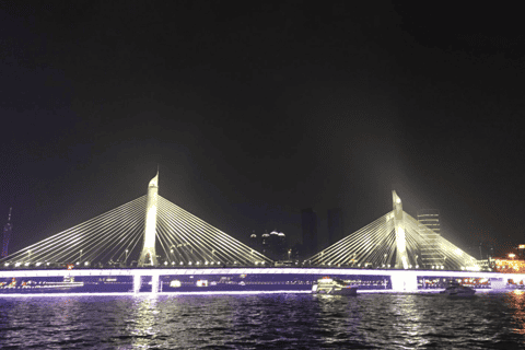 Crucero nocturno en Pearl River con traslados privados en Guangzhou