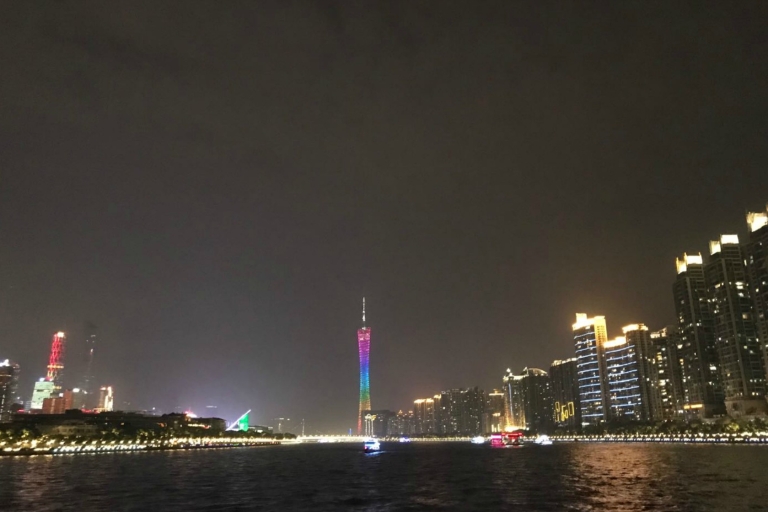 Pearl River Night Cruise mit privaten Transfers in Guangzhou