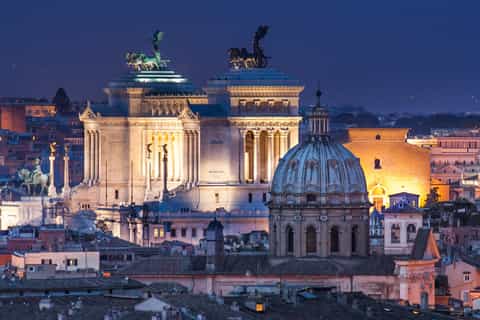 Rome by Night Private 2-Hour Sightseeing Tour