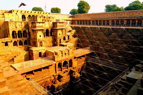 De Jaipur: Viagem de 1 dia para Abhaneri Chand Baori StepwellDe Jaipur: viagem de Abhaneri no mesmo dia