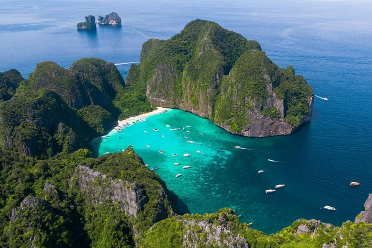 Phuket: Phi Phi Islands, Maya Bay, and Khai Island Tour Day Trip without Transfer including National Park Fee