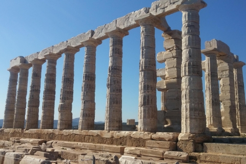 Cap Sounion : visite guidée du temple de Poséidon