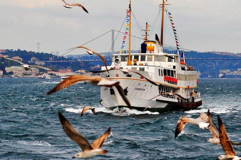 Stambuł: całodniowy rejs po Bosforze w małej grupie z lunchemStambuł: Całodniowa mała grupa Bosphorus Cruise z lunchem
