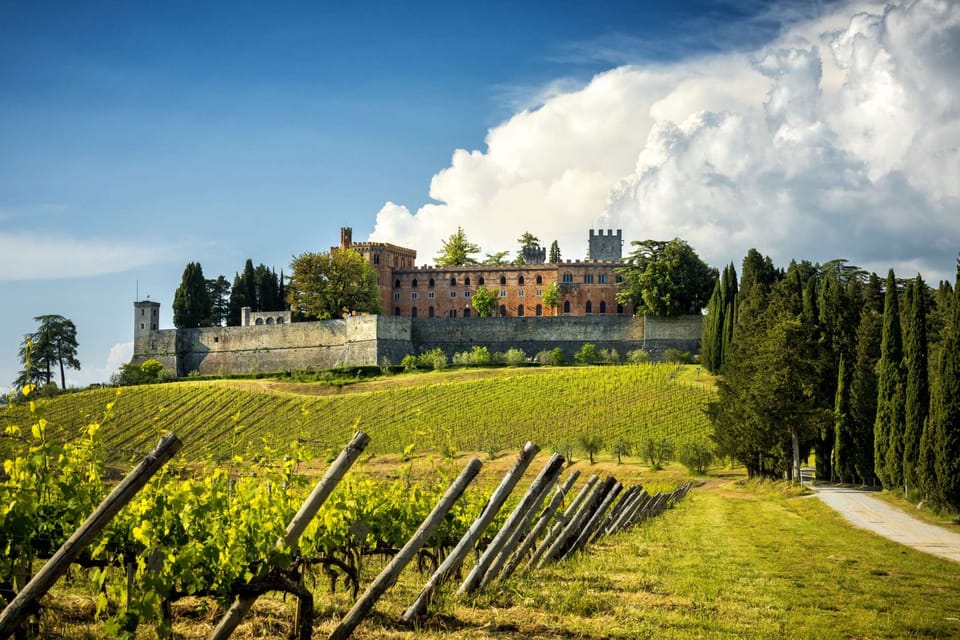 Wine Tasting in Brolio Castle Gardens from Florence by Car | GetYourGuide