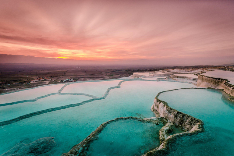 From Kusadası: Pamukkale Day Trip w/Optional Balloon FlightKusadası Pamukkale Day Trip w/Lunch &amp; Hotel Pickup