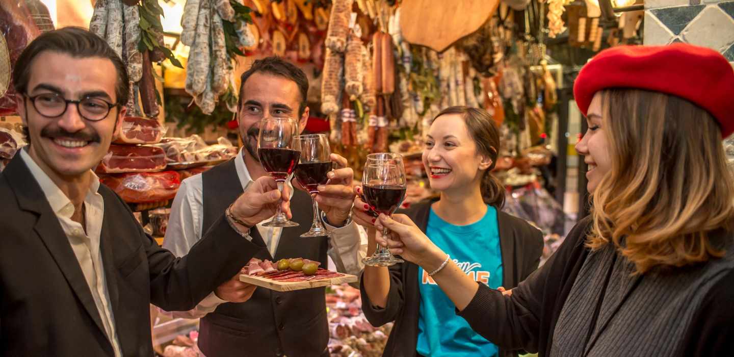 Rom: Food Tour und Weinverkostung in Trattoria