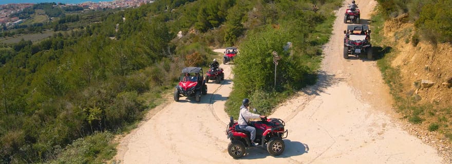 SPLIT : Excursion panoramique en quad à Podstrana