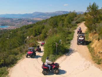 SPLIT: Panorama-Quad-Tour in Podstrana
