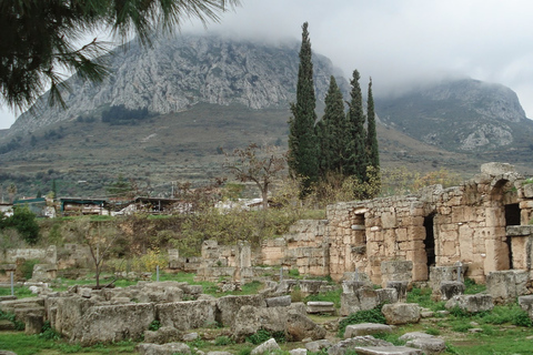 Korinthkanalen, Korint, Mykene och Nafplion Argolis