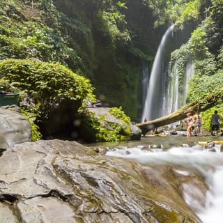 Lombok: Benang Kelambu and Benang Stokel Waterfalls Trek