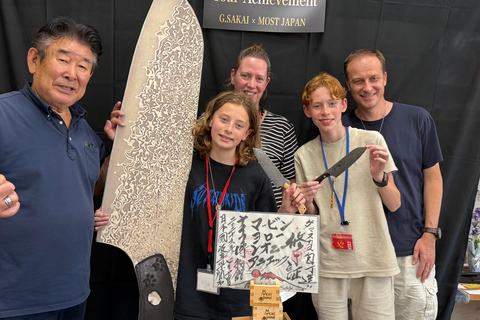 From Nagoya: Seki Damascus Knife Making Day Tour
