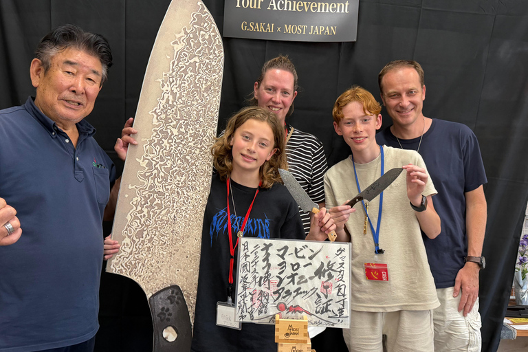 From Nagoya: Seki Damascus Knife Making Day Tour
