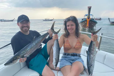 From Krabi: Andaman Sea Fishing Trip with Lunch