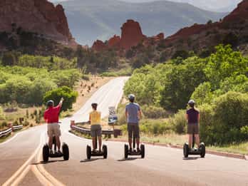Segway-Tour: Garten der Götter: Wacholderschleife Segway-Tour: Garten der Götter: Wacholderschleife