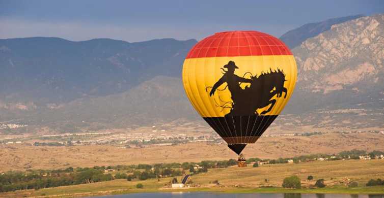 Colorado Springs: Let teplovzdušným balónom pri východe slnka