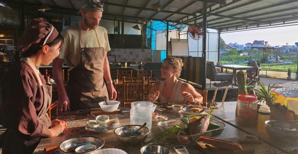 Tra Que Cooking Class: Cook, Explore & Relax