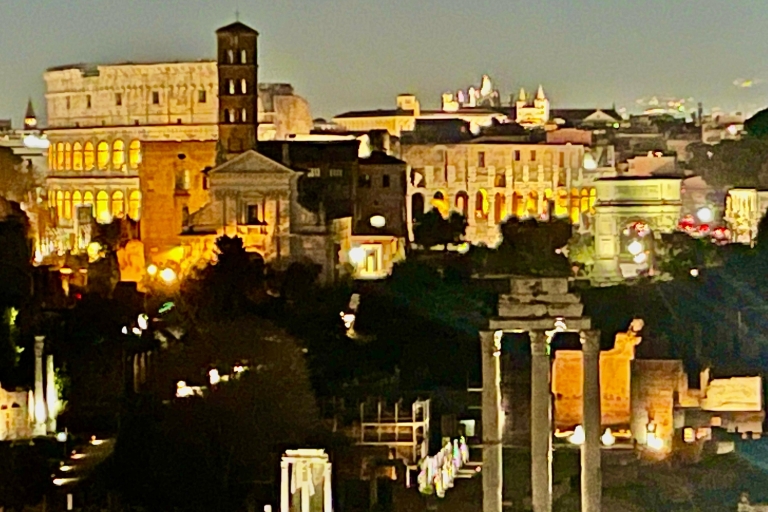 Rome by Night Private 2-Hour Sightseeing Tour