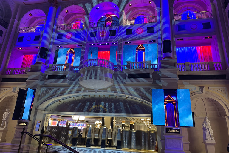 Macau: Cotai Strip Night Tour with Optional Experiences