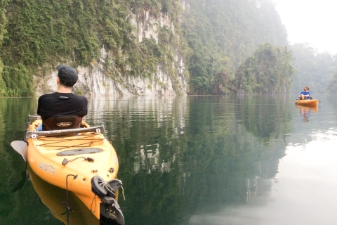 Vanuit Khao Lak: dagexcursie Cheow Lan Lake met grottourPrivétour