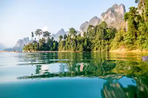 Da Khao Lak: Tour di un giorno intero del lago Cheow Lan e delle grotte