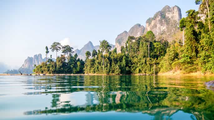 from khao lak fullday cheow lan lake with cave tour
