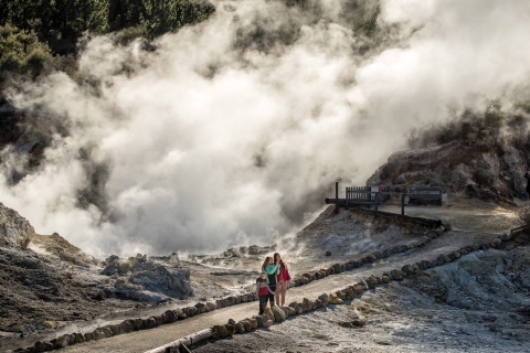 Rotorua: wandeling Hell's Gate, modderbad & zwavelspaGeothermische wandeling, modderbad en spa