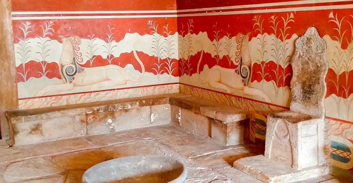 Palast von Knossos: Eintritt ohne Anstehen mit Führung