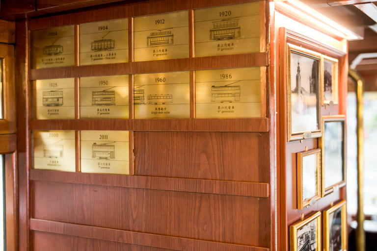 Hong Kong: TramOramic Tour with 2-Days Unlimited Tram Ride 10:00 AM TramOramic Tour (From Western Market Terminus)