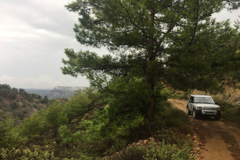 Rhodos: 4x4 dagsafari door het noorden