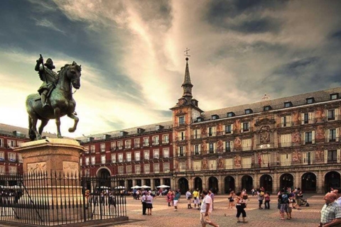 Madrid: Visite guidée à pied d'une heure et demie du centre historiqueVisite en petit groupe - Anglais