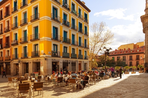 Madrid: Visite guidée à pied d'une heure et demie du centre historiqueVisite en petit groupe - Anglais