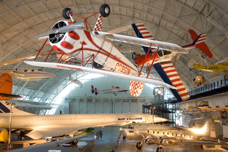 Air & Space and American History Museum: Guided Combo Tour Air & Space + AHM Semi-Private Combo Tour in English