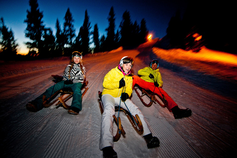 Från Interlaken: Night Sledding