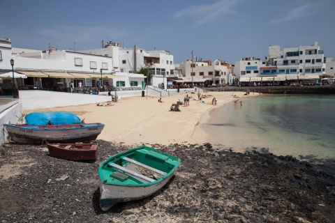 Vanuit Lanzarote: dagje naar Fuerteventura en CorralejoExcursie in het Spaans, Engels of Duits