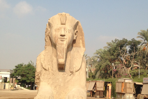 Au départ du Caire : Visite de Saqqara et des pyramides de MemphisVisite de groupe partagée