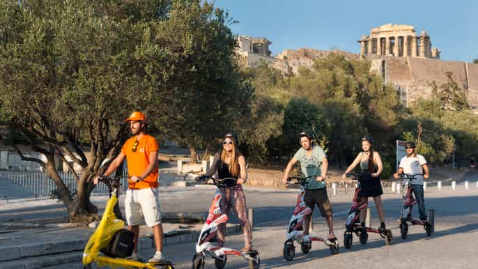 athen highlights mit dem trikkeelektroroller