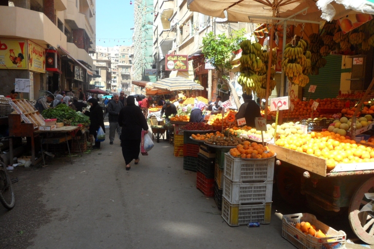 Desde El Cairo: tour privado de descubrimiento de día completo por Alejandría