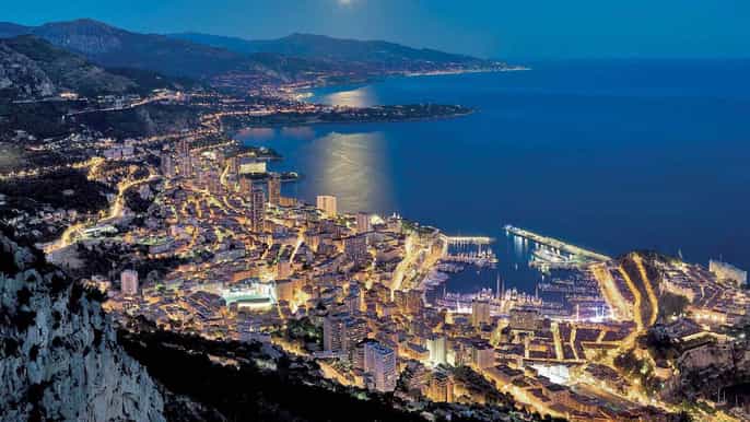 from nice 4hour monaco by night