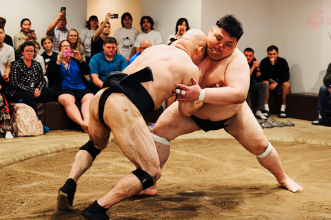 Tokyo: Ginza Sumo Wrestling Show with Sumo Challenge Evening Show