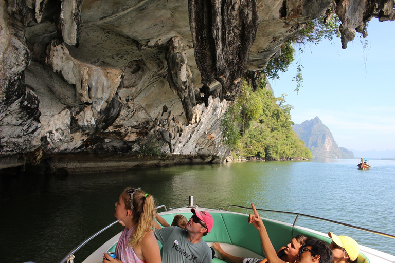 Z Phuket: Zatoka Phang Nga łodzią motorową i kanadyjką