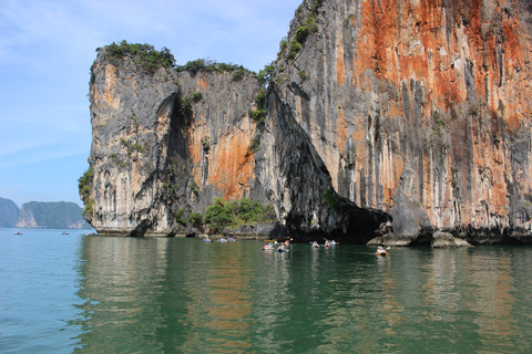 Phuket: excursión a la Bahía de Phang Nga en lancha y canoa