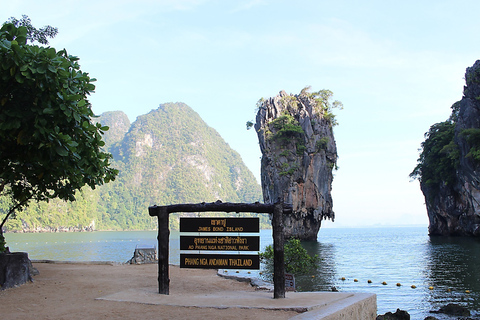 From Phuket: Phang Nga Bay by Speedboat and Canoe